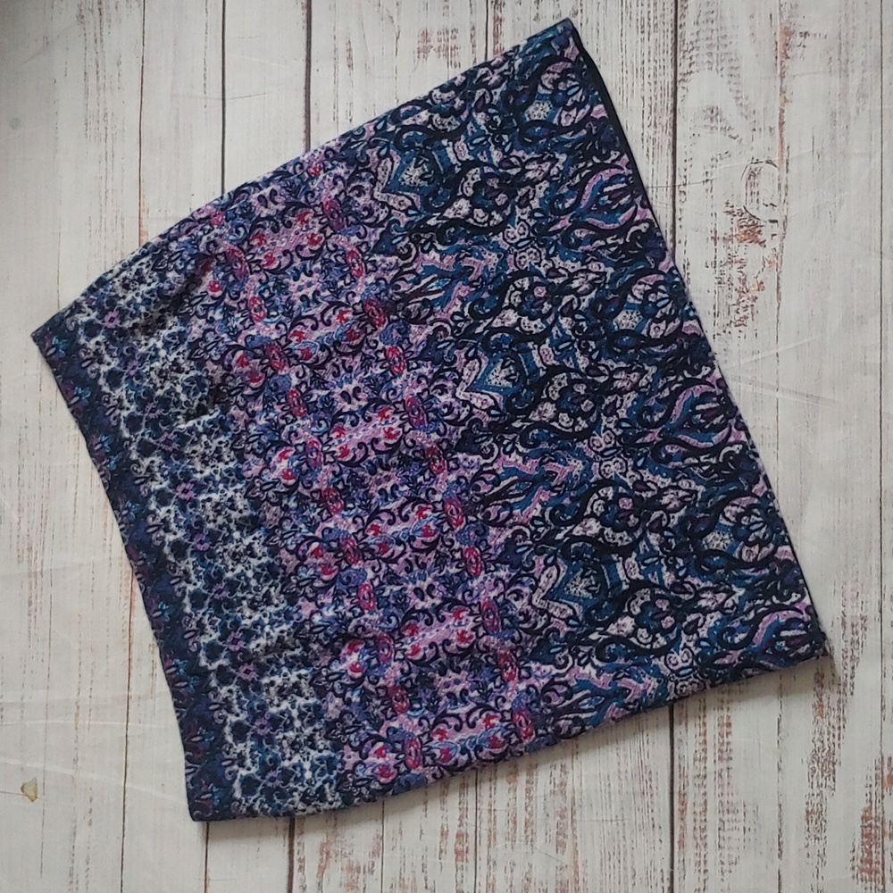 J. JILL CASUAL PATTERNED SKIRT